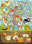 DIAMOND DOTZ - TREE HOUSE FAMILY (30