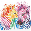 DIAMOND DOTZ - maRainbow Zebras