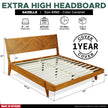 Gazelle Solid Wood Bed Frame