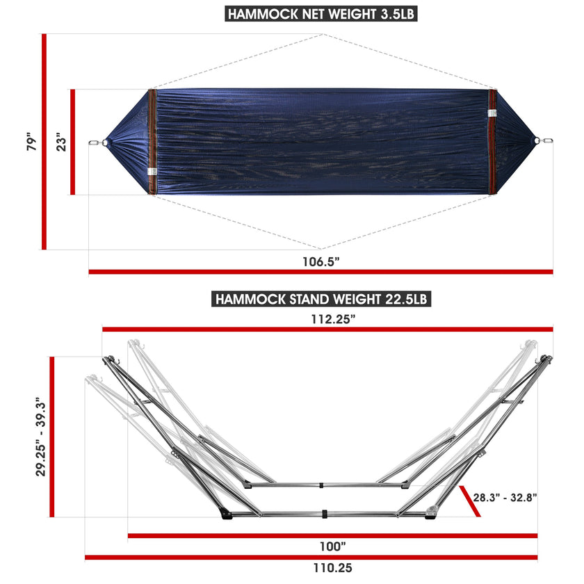 Original Stainless Steel Hammock Stand