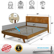 Harmony Solid Wood Bed Frame