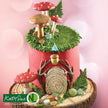 Flower Pro Medium Log Slice  Silicone Mould