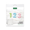 Domed Numbers Silicone Mould