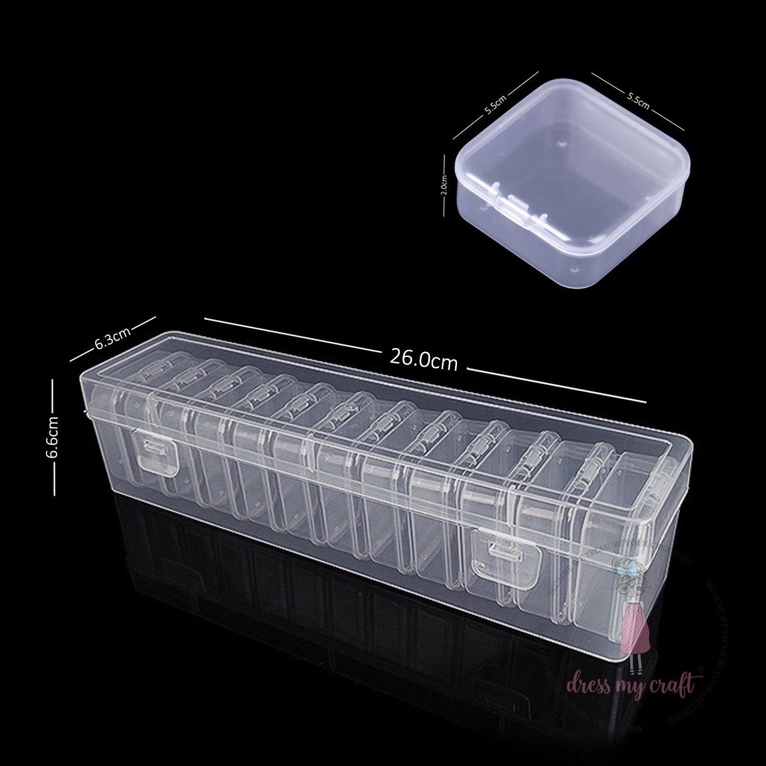 Dress My Craft - 12 in 1 Slimline Storage Box