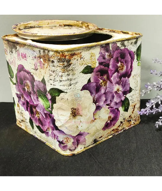 Dress My Craft Transfer Me - Violet Roses (12.5