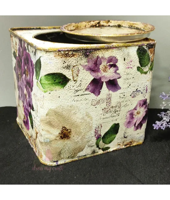 Dress My Craft Transfer Me - Violet Roses (12.5