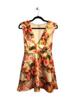 DO & BE Regular fit Mini Dress in Orange - S