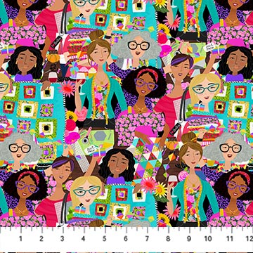 Cynthia Frenette - Quilt Retreat - Quilt Retreat Ladies - DP25148-99