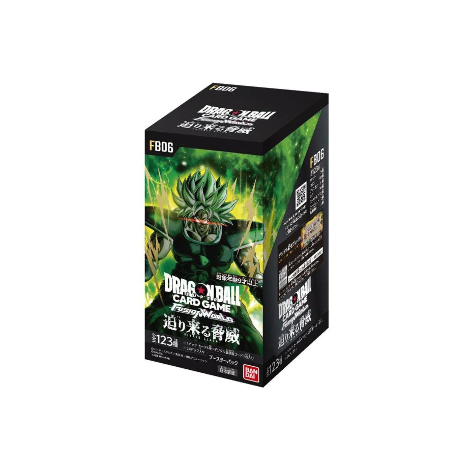 Dragon Ball Super Card Game Fusion World Booster BOX [FB06] Rivals Clash - Japanese