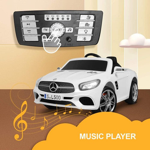 2026 Mercedes Benz 12V SL500 Kids Ride On Car with Remote Control