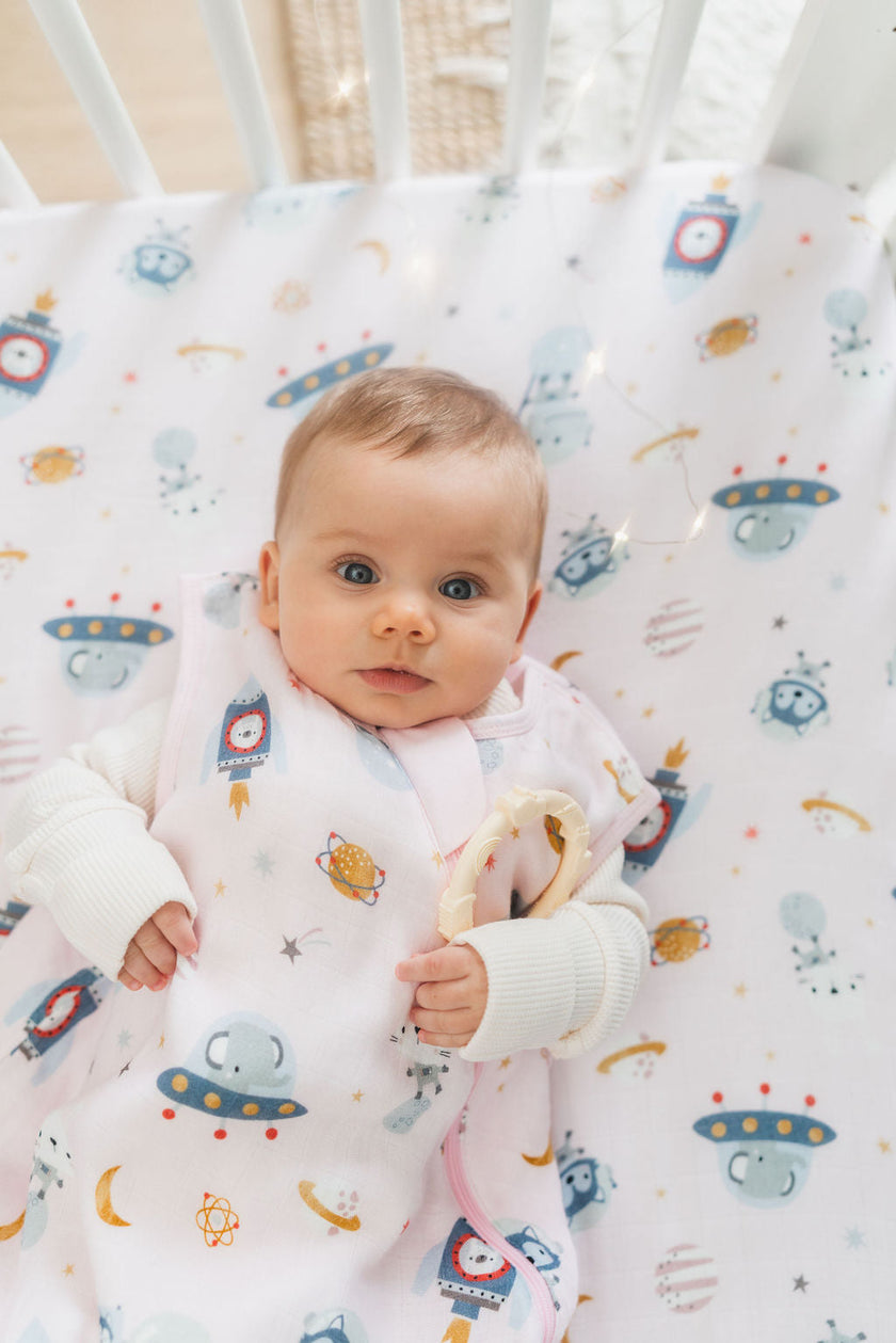 Baby Sleep Sack TENCEL™ 1.0 TOG - Astro Explorers