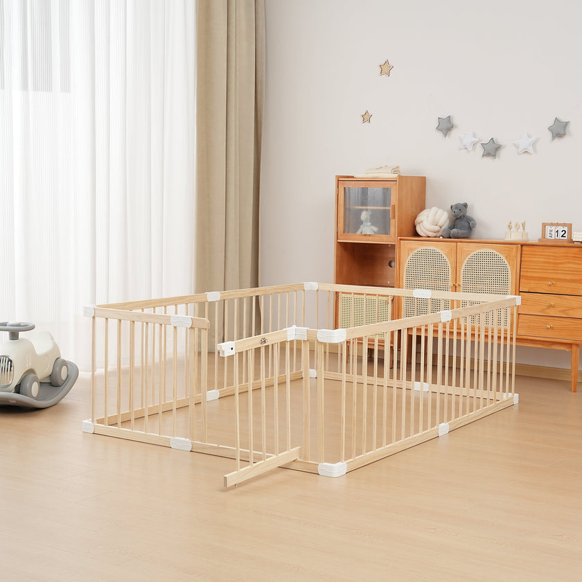 MESSI Wooden Playpen