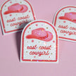 East Coast Cowgirl Sticker