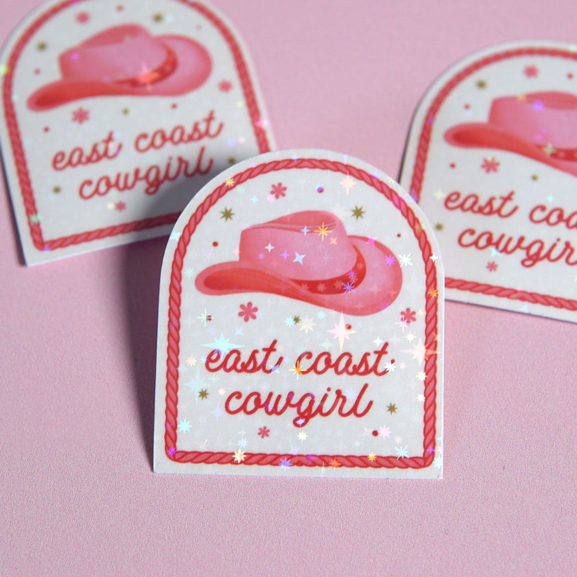 East Coast Cowgirl Sticker