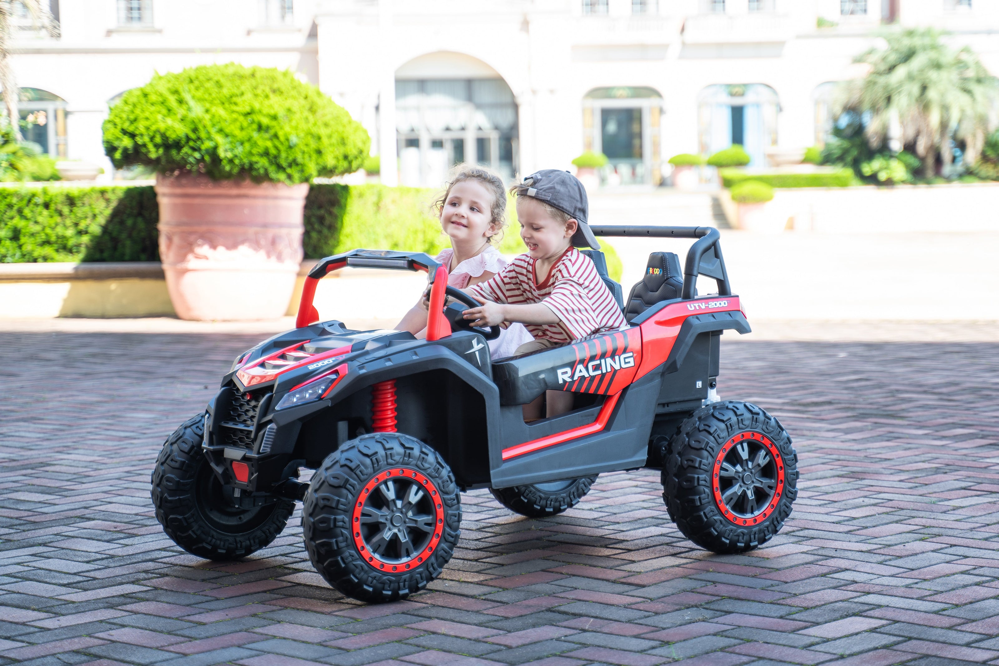 2025 24V DUNE BUGGY DE LUXE 2 PLACES, VOITURE ÉLECTRIQUE POUR ENFANTS AVEC COMMANDE À DISTANCE