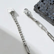 HAKILA LG: Essential Sillver Chain Link Paper-Clip Anklet