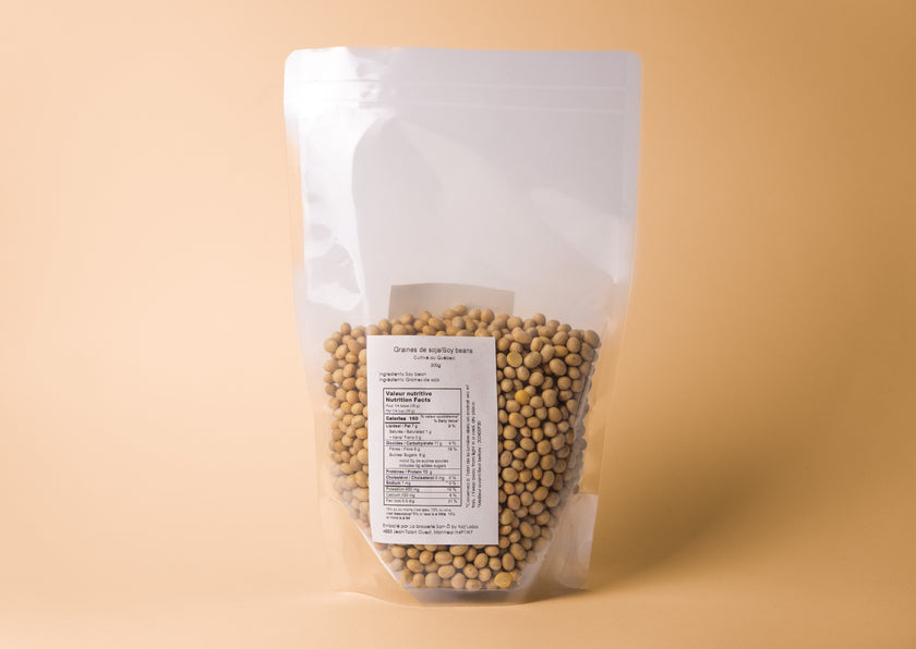 Organic soy beans
