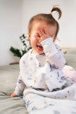 Baby Bamboo Muslin Sleep Sack 0.5 TOG - Mini Mathletes