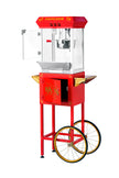 8oz Red Canadian Commercial Popcorn Machine with Stand 8oz