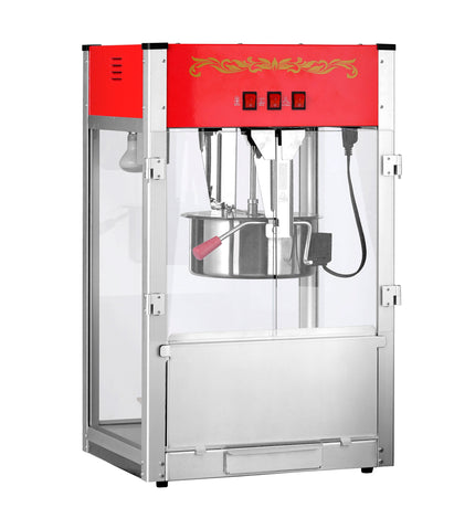 12oz Red Canadian Commercial Popcorn Machine