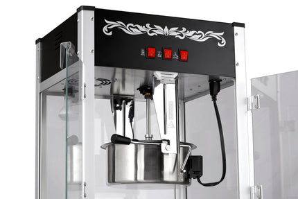 16oz Black Canadian Commercial Popcorn Machine