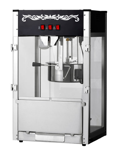 12oz Black Canadian Commercial Popcorn Machine