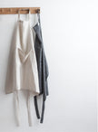 Adjustable Linen Apron - Oatmeal