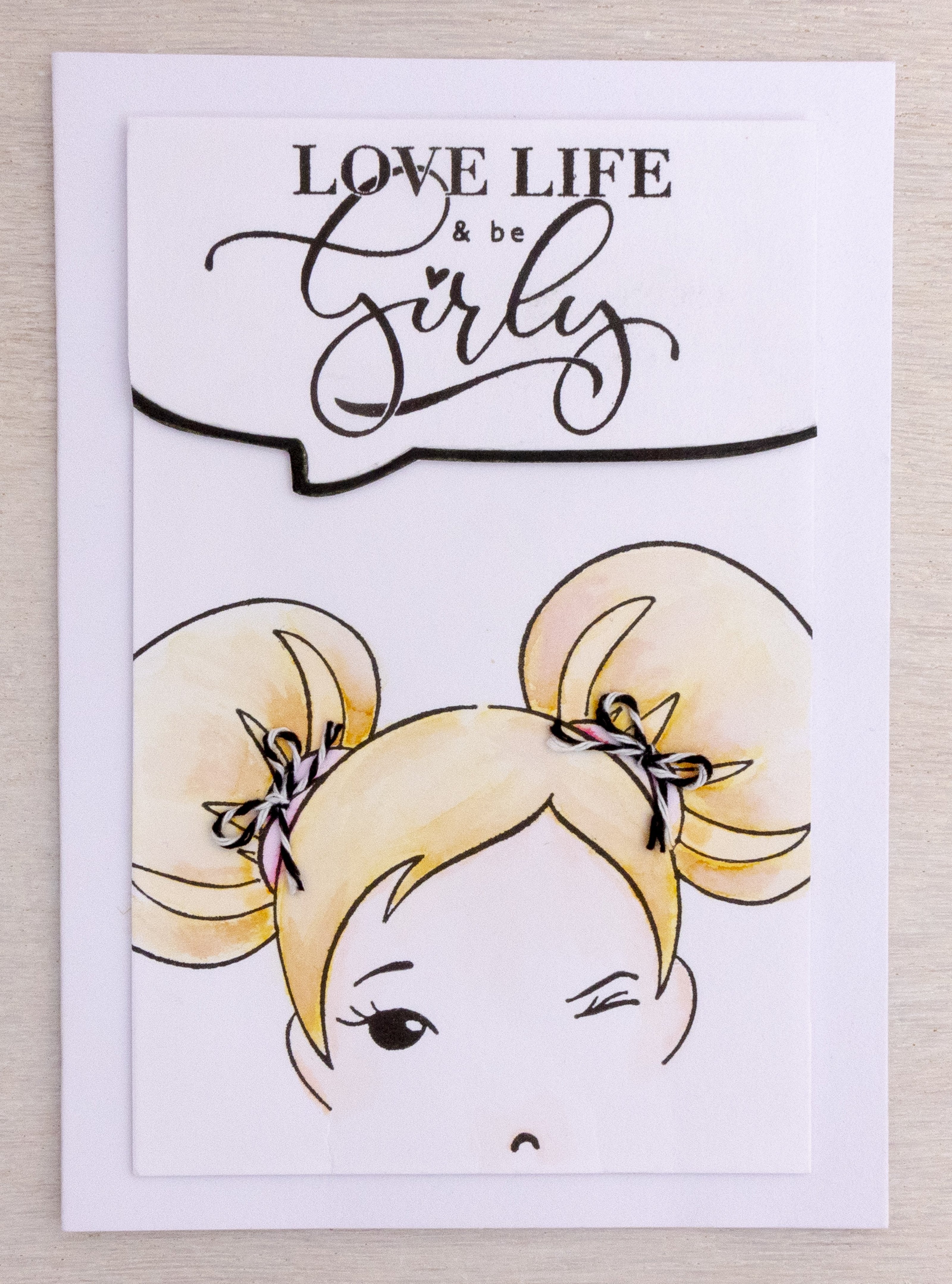 Karin Joan Clear Stamp Miranda Missees Collection 160x120mm nr.07