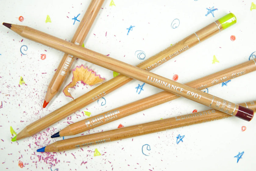 Caran d'Ache - Luminance Coloured Pencil - Browns and Ochres