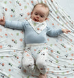 Bamboo Swaddle Blanket (Pumpkin Farm Print)