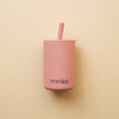 Silicone Straw Cup With Lid