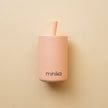 Silicone Straw Cup With Lid