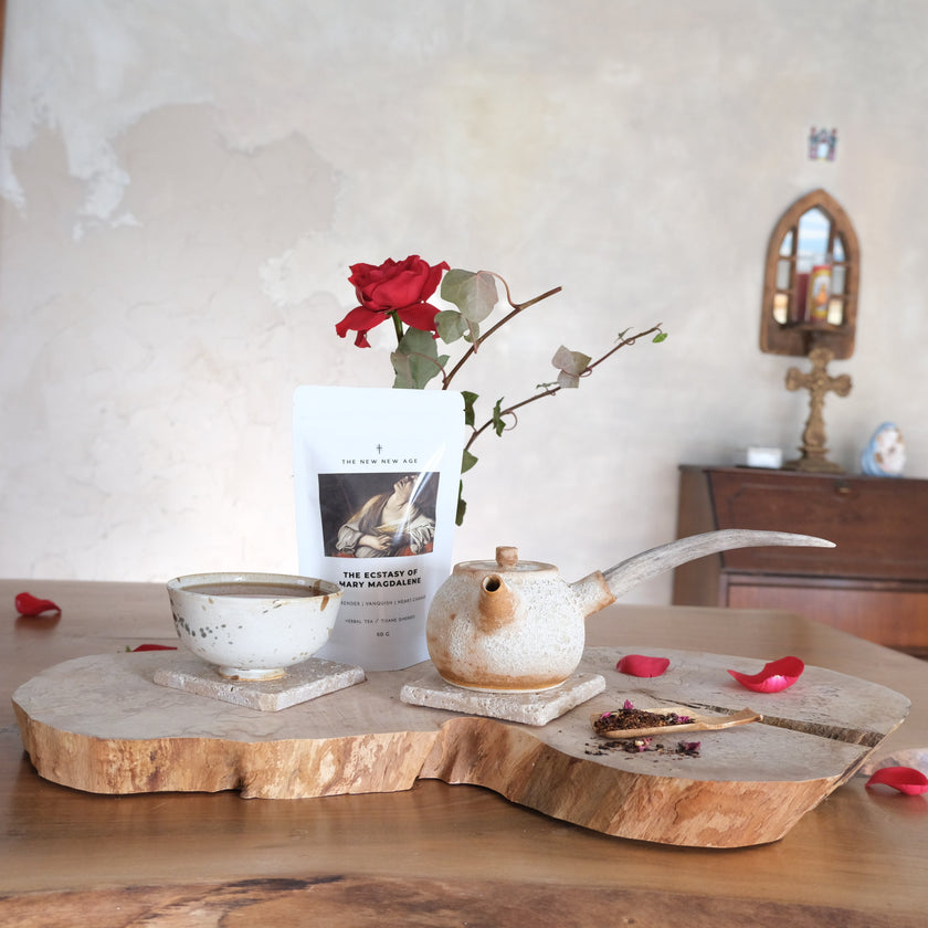 THE ECSTASY OF MARY MAGDALENE | sensuous spiced vanilla + rose rooibos