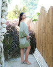 Ombre Gypsy Style Dress/Top - Green Shades