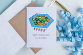 Wheat! It's Ore Birthday! Let's Settlebrate! - Greeting Card