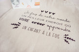 Sac en coton réutilisable - Je fais de notre monde...