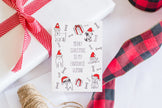 Merry Christmas To My Favourite Human! (Dog) - Greeting Card