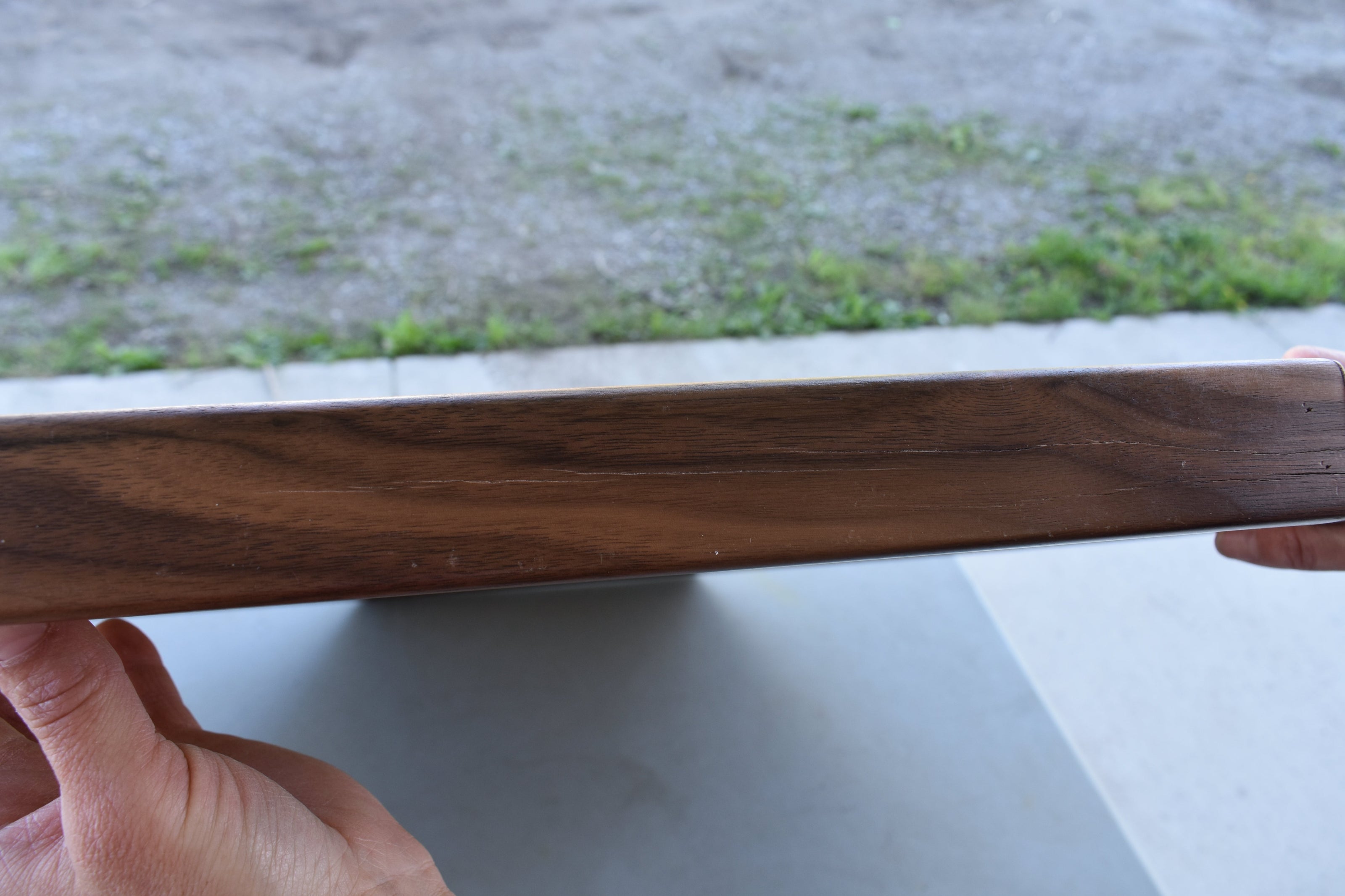 The Deluxe Walnut Rail - Traditional Octagon Crokinole Board Game Set