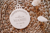 Ornement en bois - Meilleure mamie