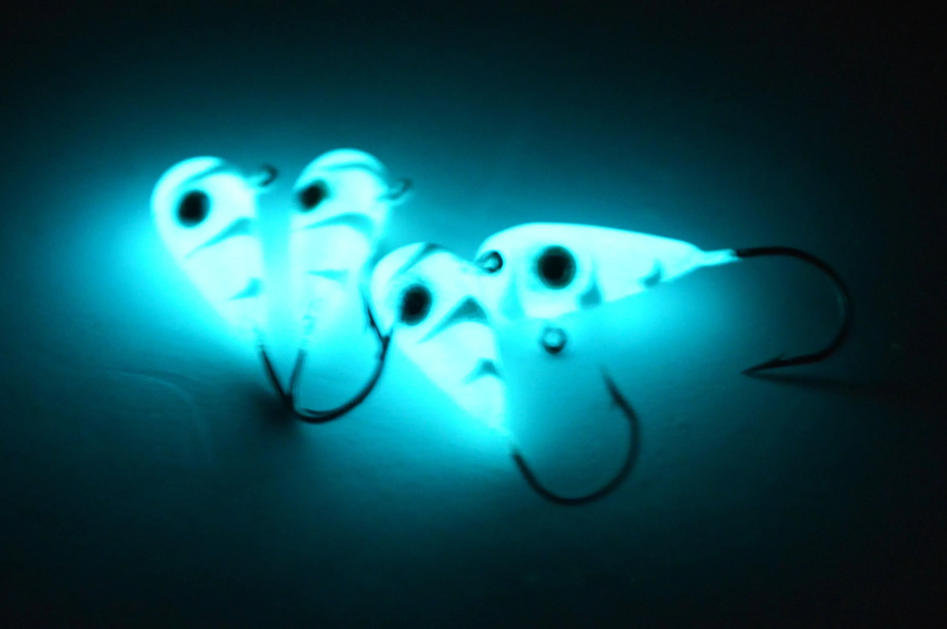 🍁Big Sky Kaleidoscope 1/4oz Glow Jigs 4/pack