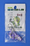 🍁Big Sky Kaleidoscope 1/4oz Glow Jigs 4/pack