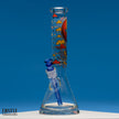 14-Inch Retro Robot Beaker Bong – 9mm Thick Glass