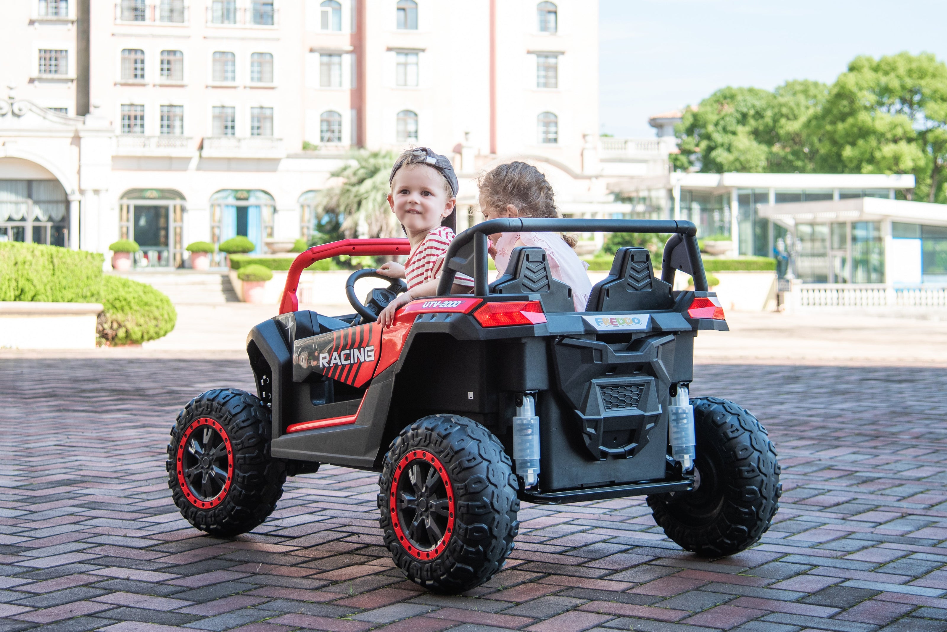 2025 24V DUNE BUGGY DE LUXE 2 PLACES, VOITURE ÉLECTRIQUE POUR ENFANTS AVEC COMMANDE À DISTANCE