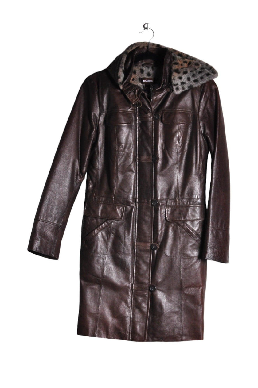 DANIER Women Coats Regular fit in Brown - M
