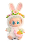 Handmade Labubu Outfit – White Bunny