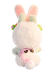 Handmade Labubu Outfit – White Bunny