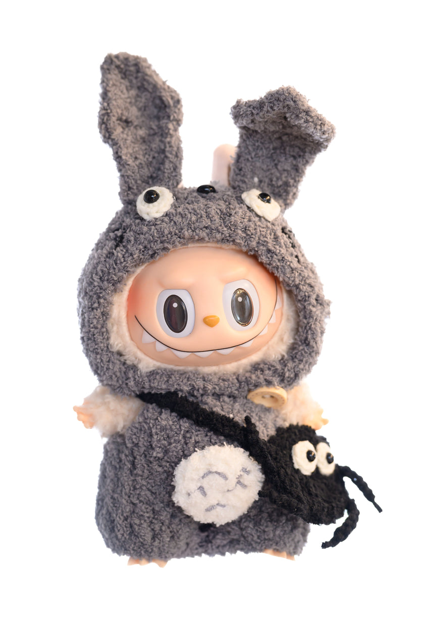 Handmade Labubu Outfit – Totoro Edition [pre oder]