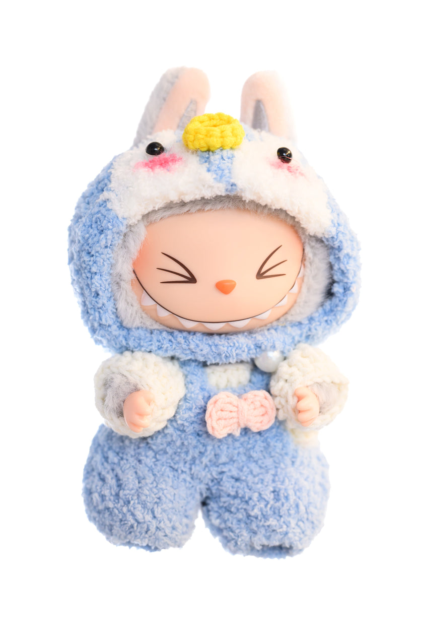 Handmade Labubu Outfit – Penguins Edition