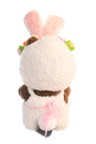 Handmade Labubu Outfit – White Bunny