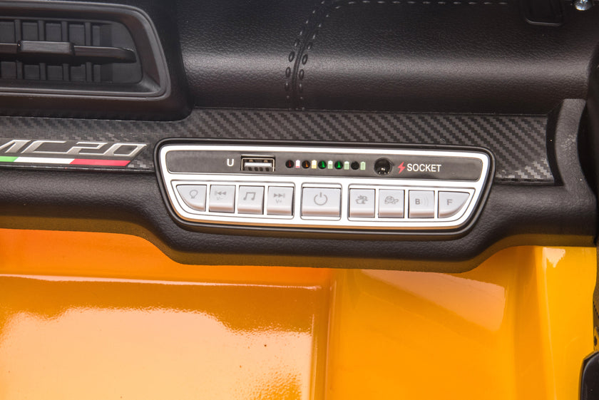 Voiture électrique pour enfant Maserati MC20 4X4 2 places 24V DELUXE 2025